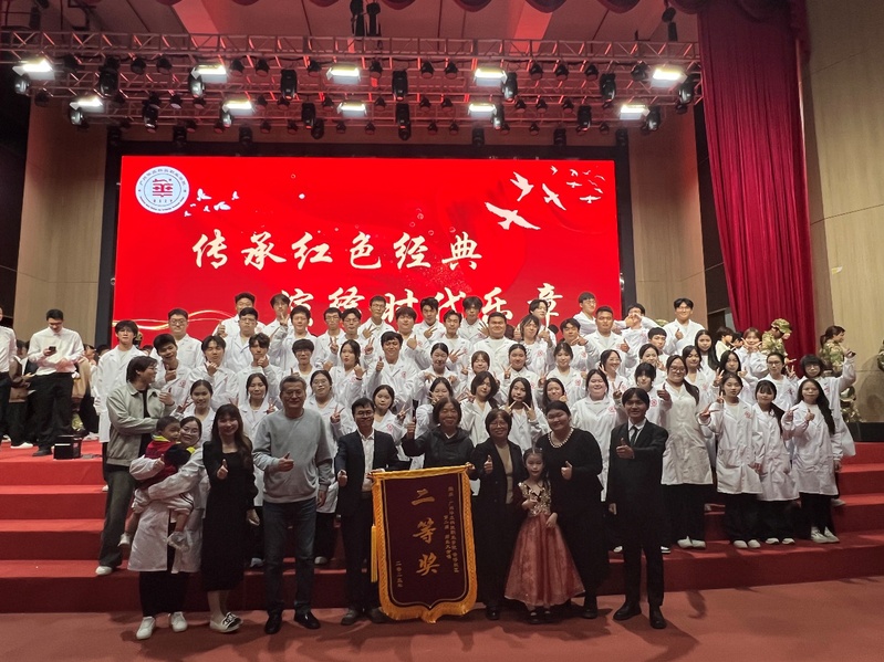 喜报！中医药学院合唱团斩获云浮...